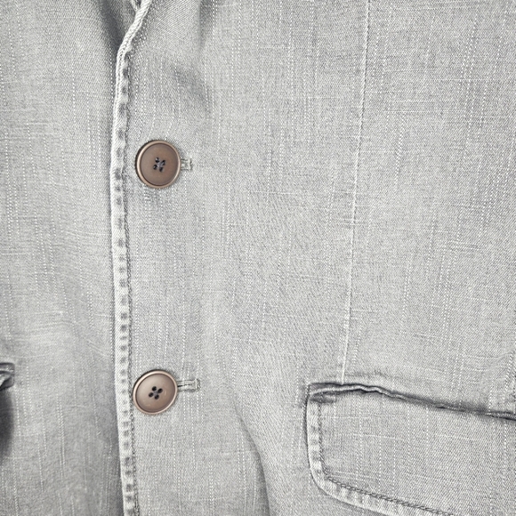 GUESS VINTAGE 06 Gray Blazer - Medium - Picture 10 of 10